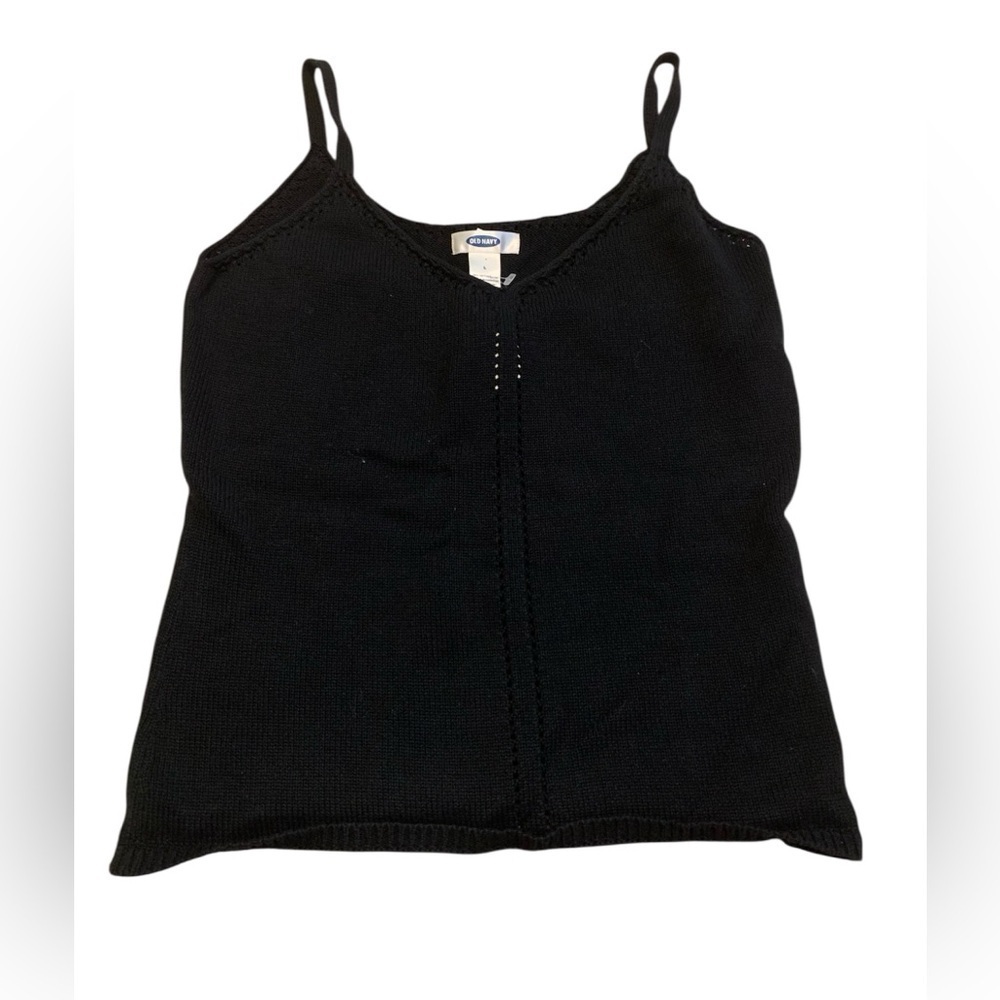 Old Navy Vintage 100% Cotton Knit Cami Tank Top from 90s Large